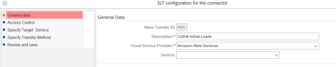 Cxlink Datalakes - New Config AWS